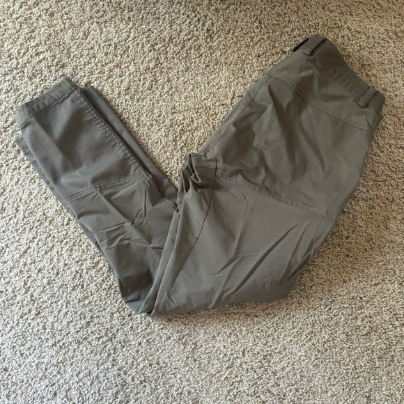 Salewa Fanes cotton/durastretch pant, grey/khaki, US size M - Picture 3 of 5